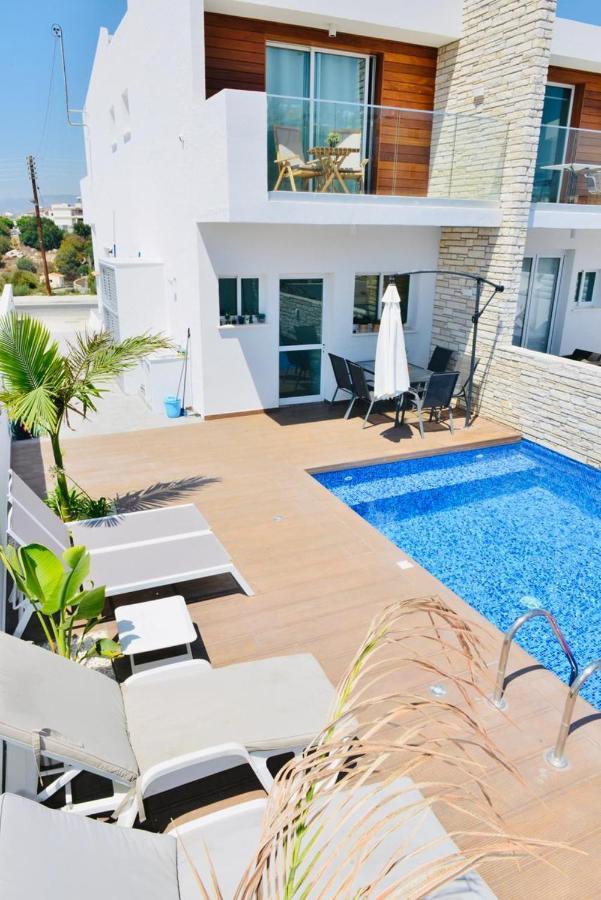 Melanos Residence 2 Bdrm Townhouse With Private Pool Klorakas Екстериор снимка